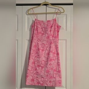 Lilly Pulitzer Pink Floral Mini Dress